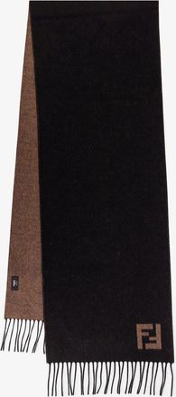 Fendi Sciarpa Double FF in lana e cashmere - FENDI - gender_Man