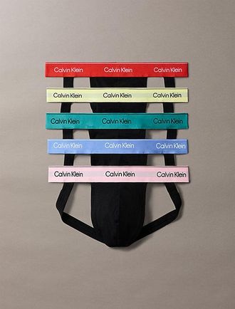 Calvin Klein 5 Pack Jock Straps - Icon Pride
