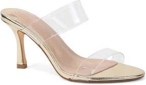 Berness Calia Vinyl Slide Sandal in Gold at Nordstrom Rack, Size 7.5