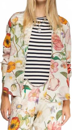 Vilagallo Floral Print Shirt In Multi