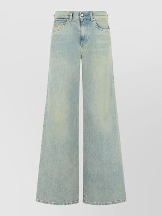 Diesel 1978 d-akemi denim wide-leg jeans
