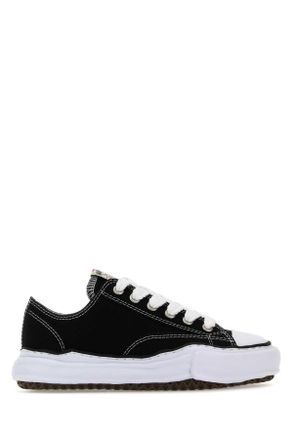 Miharayasuhiro Black Canvas Sneakers