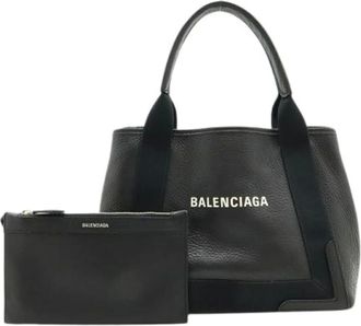 Balenciaga Pre-owned Tote Bags, female, Black, Size: ONE SIZE Pre-owned Vintage Tote Bag