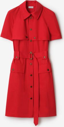 Burberry Wool Trench Dress