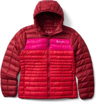 Cotopaxi Womens Fuego Hooded Down Jacket Red XS