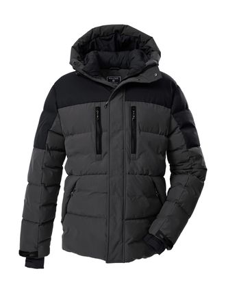 Killtec Steppjacke KILLTEC KOW 88 MN QLTD JCKT, Herren, Gr. 4XL, grau (stahlgrau), Obermaterial: 100% Polyester;Futter: 100% Polyester;F&uuml;llung: 100% Polyester