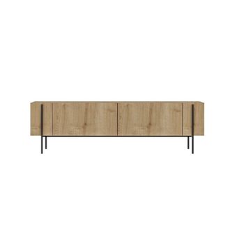 Calicosy Muebletv 2 puertas abatibles l160 cm - roble