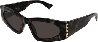 Gucci Gg 2040S 003 Zonnebril - Dames - Zonnebrillen - Veelkleurig - 54 MM - Nylon - Accessoires