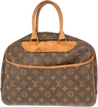 Louis Vuitton Pre-owned Handbags, female, Brown, Size: ONE SIZE Pre-owned Deauville handbag