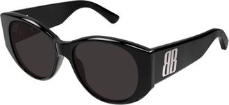 Balenciaga BB0455S 004 Womens Sunglasses Black Size 55