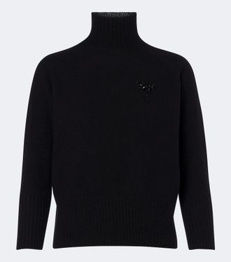 Simone Rocha Pullover in cashmere a collo alto