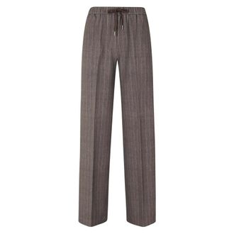Circolo 1901 Pantalones Anchos - Trousers - Mujer - Marr&oacute;n - 2XS