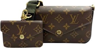 Louis Vuitton Pre-owned Pochette Schoudertas - Dames - Vintage Schoudertas - Bruin - ONE Size - Vintage