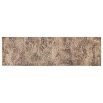 vidaXL Alfombra De Cocina Hormig&oacute;n Marr&oacute;n 150 X 45 Cm 100% Poliamida Vidaxl