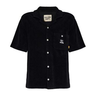 Gallery Dept. Short Sleeve Shirts, male, Black, Size: 2XL Short-Sleeved Shirt