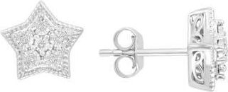 Effy Diamond Star Earrings in Silver at Nordstrom Rack