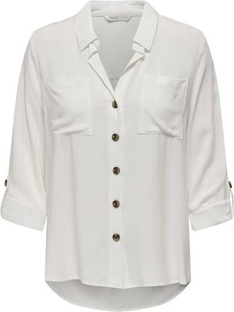 Only Mujer, Blusas y Camisas, Blanco, Talla: XL