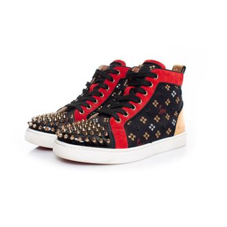 Christian Louboutin Lou Spike hoge sneakers