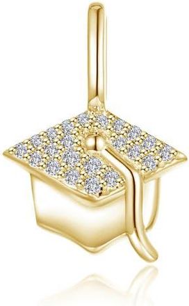 Lafonn Grad Cap Pendant Charm in Gold at Nordstrom
