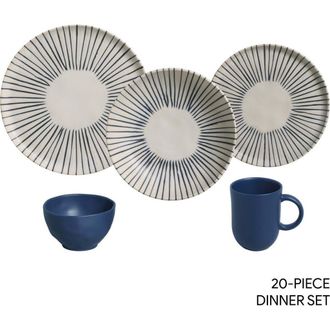 Porto Brasil 20 Pc. Dinnerware Set in Elemento at Nordstrom