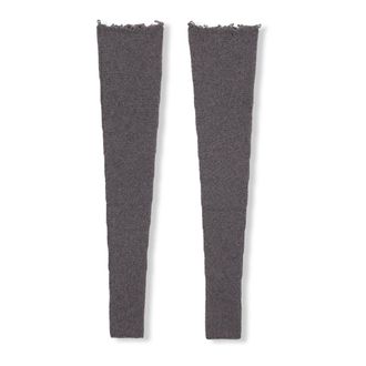 Cortana Gloves, female, Gray, ONE SIZE, Long Wool and Cashmere Arm Warmers
