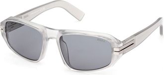 Ermenegildo Zegna EZ0262 20A Mens Sunglasses Grey Size 58