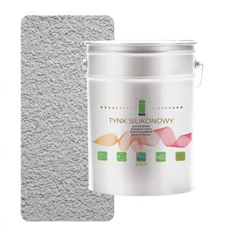 OEM Yeso De Silicona Para Fachadas Exteriores, Gris Plata, 1,5 Mm De Calidad Superior, 25 Kg