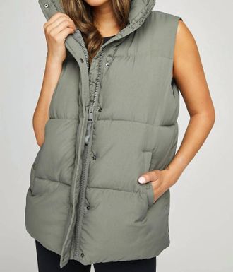 Gentle Fawn Kaye Vest In Alpine