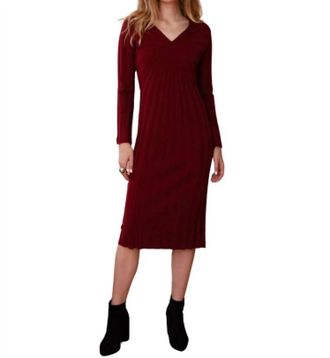 Kerisma Collen Dress In Ruby Red
