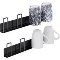 OEM Ganchos De Pared Sin Taladrar Para Tazas, Soporte Adhesivo De Pared Para Tazas De Caf&eacute;, Portavasos De Vidrio Para Armarios, Organizadores De Cocina, E