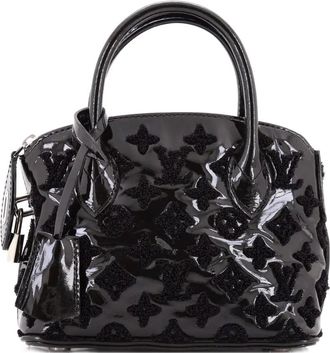 Louis Vuitton Fascination Lockit Handbag Patent Lambskin BB satchel - Zwart