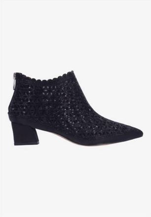 J. Rene&eacute; Womens Jacinta Booties In Black Satin/stones