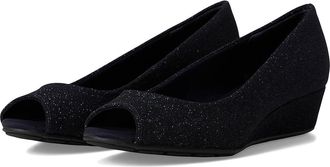 Bandolino Candra Womens Wedge Shoes Navy : 7.5 M, Synthetic