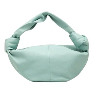 Bottega Veneta Pre-owned Handbag - Dames - Pre-owned - Blauw - Maat: ONE Size Leer