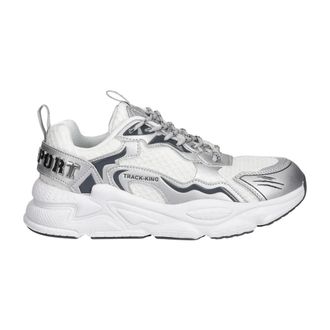 Plein Sport Track-King Chrome - Heren - Sport - Grijs - Maat: 39 EU Synthetisch