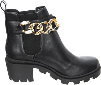Steve Madden Enkellaarsjes - Dames - Laarzen met Hak - Zwart - 37 EU - Schoenen