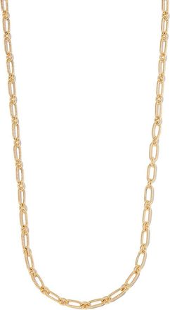 Lauren Rubinski 14K Yellow Gold Small Twist Chain Necklace - Mens - 14kt Gold