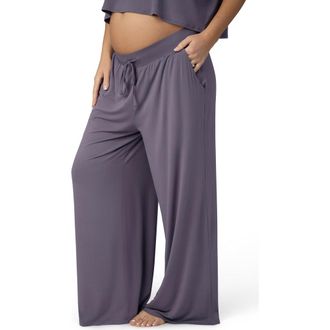 Kindred Bravely Aria Casual Lounge Pants in Granite at Nordstrom, Size X-Large