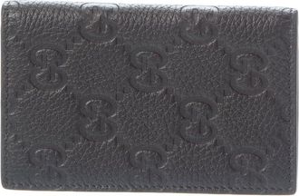 Gucci Imprint Long Leather Card Case