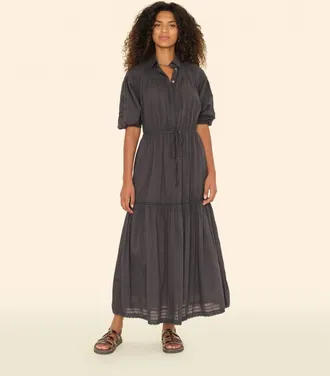 Xirena Kaya Dress In Obsidian