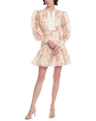 Bardot Remy Broderie Mini Dress