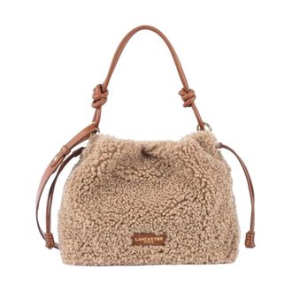 Lancaster Moumoute Handtas - Dames - Tassen - Bruin - Maat: ONE Size Zijde