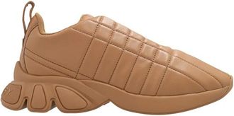 Burberry TNR Clic Sneakers - Dames - Sneakers - Beige - 39 EU - Leer - Schoenen