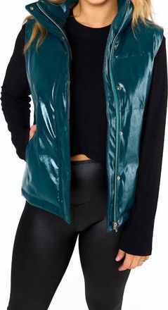BuddyLove Helen Vest In Jade