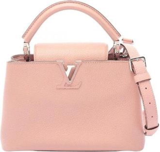 Louis Vuitton Borsa Pre-owned Capucines BB in Pelle Taurillon - - Pre-owned - Donna - Rosa - ONE SIZE
