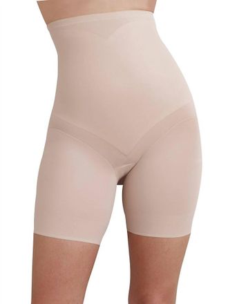 TC Fine Intimates Adjust Perfect Hi Waist Thigh Slimmer Shapewear In Nude