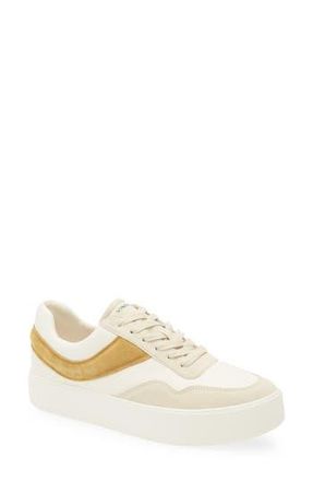 Vince Benfield Sneaker in Milk/Golden Desert at Nordstrom Rack, Size 9