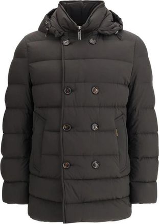 Moorer Florio Donsjas - Heren - Gewatteerde jassen - Bruin - XL - Jassen