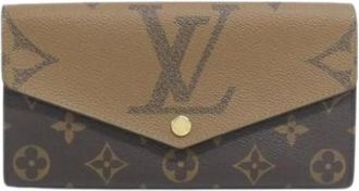 Louis Vuitton Pre-owned Wallets, female, Brown, Size: ONE SIZE Pre-owned Long Wallet (Bi-fold)