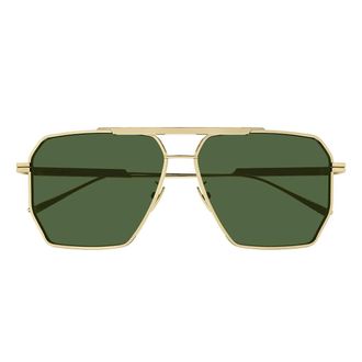 Bottega Veneta Sunglasses Bv1012 S 004 Gold/Green Men